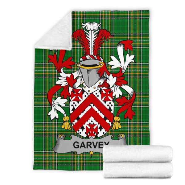 Ireland Premium Blanket - Garvey or O'Garvey Ireland Blanket Irish National Tartan - Image 6