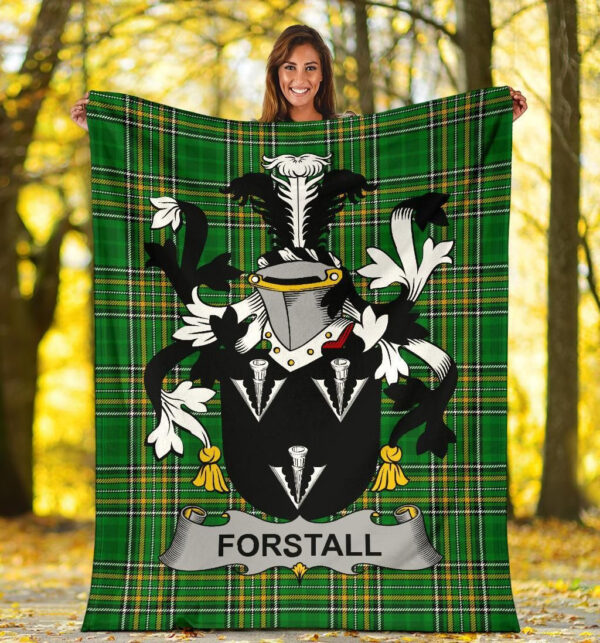 Ireland Premium Blanket - Forstall Ireland Blanket Irish National Tartan - Image 5