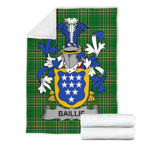 Ireland Premium Blanket - Baillie Ireland Blanket Irish National Tartan - Image 7