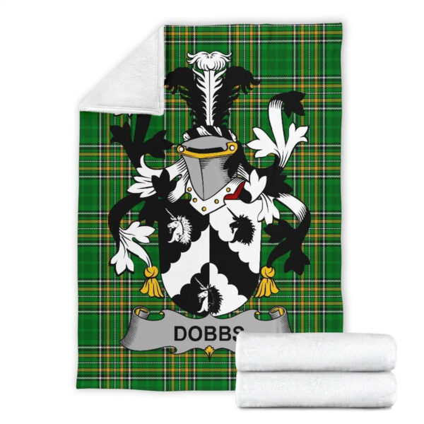 Ireland Premium Blanket - Dobbs Ireland Blanket Irish National Tartan - Image 7