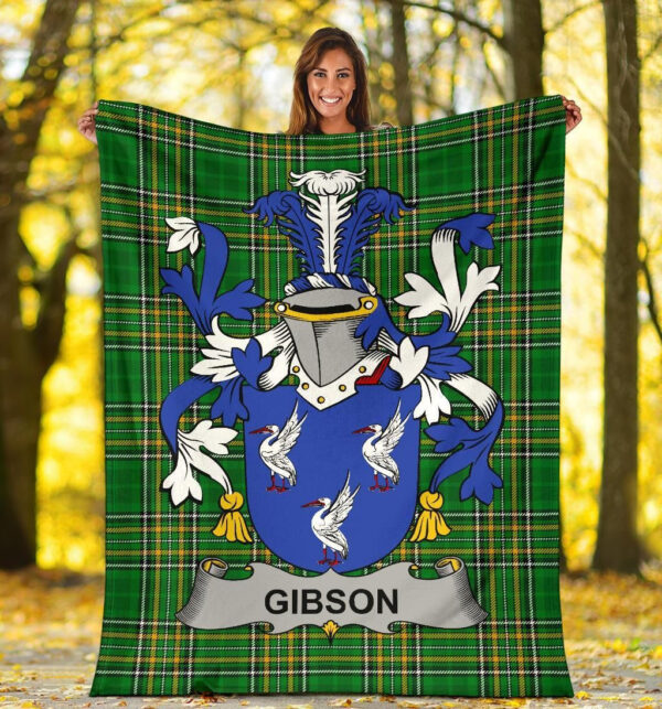 Ireland Premium Blanket - Gibson Ireland Blanket Irish National Tartan - Image 5