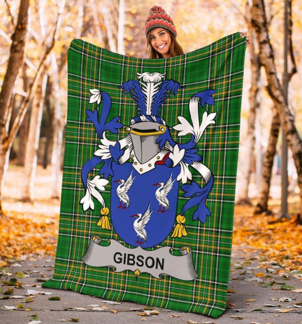 Ireland Premium Blanket - Gibson Ireland Blanket Irish National Tartan - Image 4