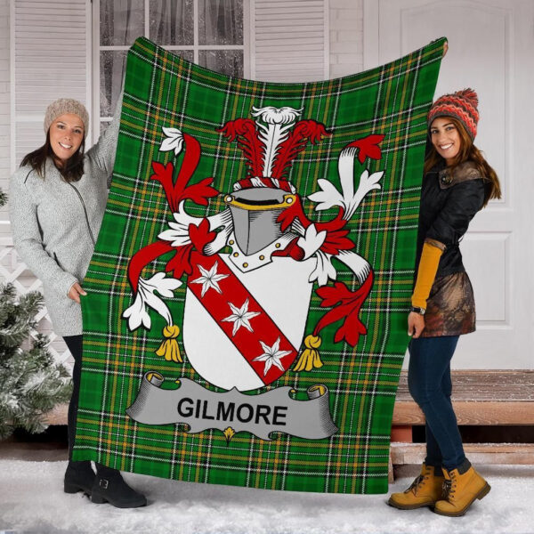 Ireland Premium Blanket - Gilmore Ireland Blanket Irish National Tartan - Image 6