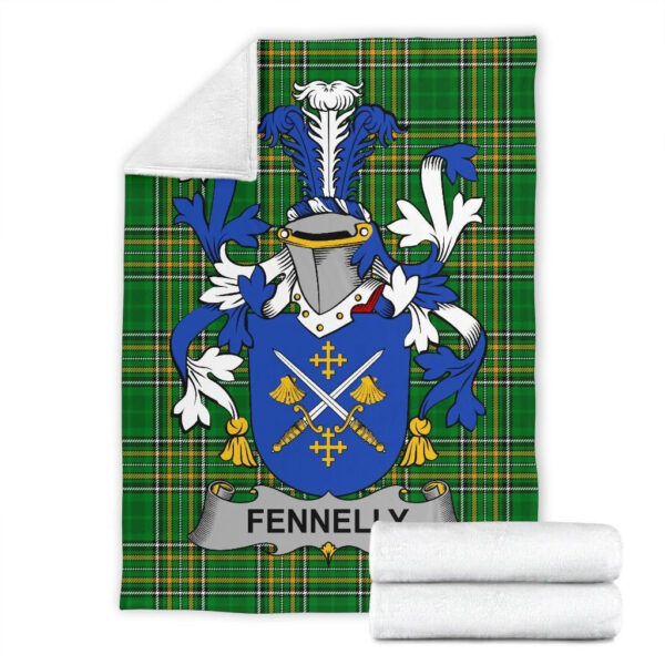 Ireland Premium Blanket - Fennelly or O'Fennelly Ireland Blanket Irish National Tartan - Image 6