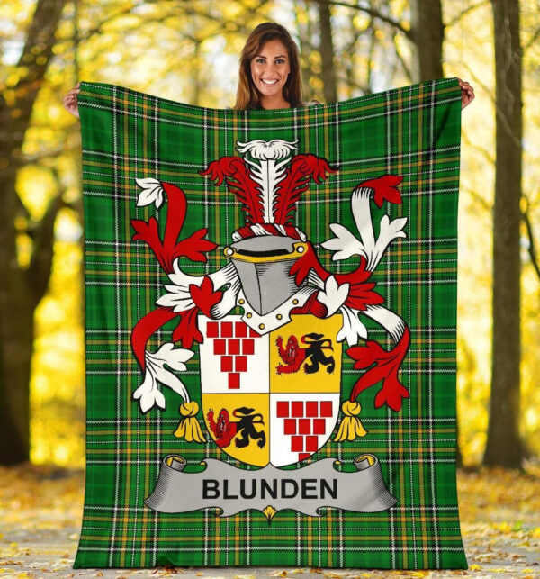 Ireland Premium Blanket - Blunden Ireland Blanket Irish National Tartan - Image 5