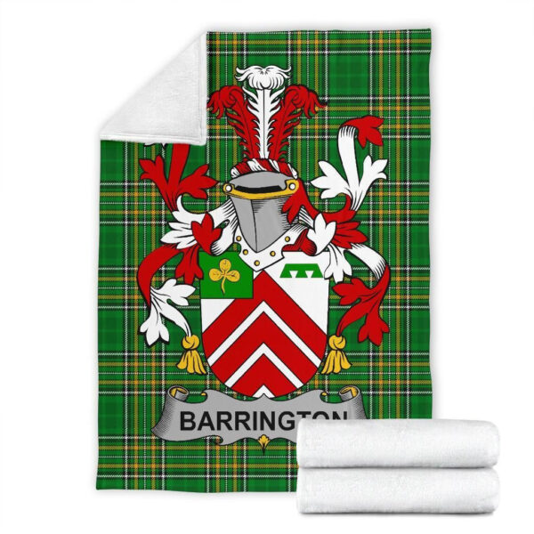 Ireland Premium Blanket - Barrington Ireland Blanket Irish National Tartan - Image 7