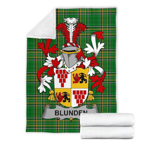 Ireland Premium Blanket - Blunden Ireland Blanket Irish National Tartan - Image 7