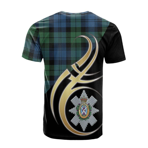 Blackwatch Ancient Clan T-Shirt, Scottish Tartan Blackwatch Ancient Clans T-Shirt Believe In Me Style - Image 2