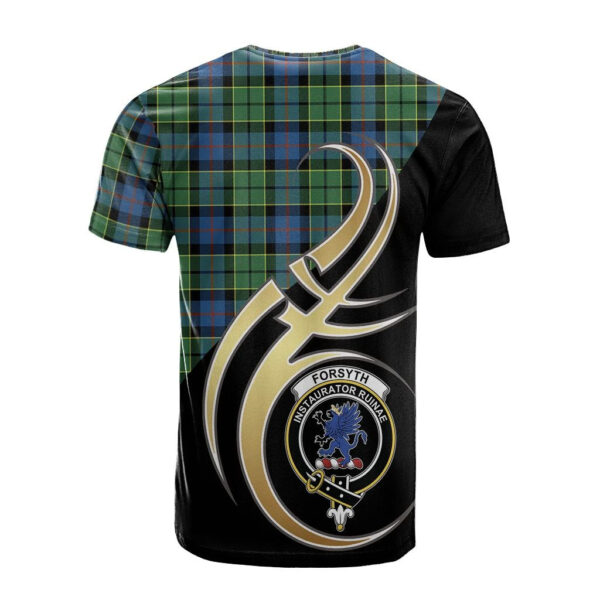 Forsyth Ancient Clan T-Shirt, Scottish Tartan Forsyth Ancient Clans T-Shirt Believe In Me Style - Image 2