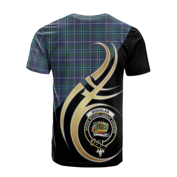 Douglas Modern Clan T-Shirt, Scottish Tartan Douglas Modern Clans T-Shirt Believe In Me Style - Image 2