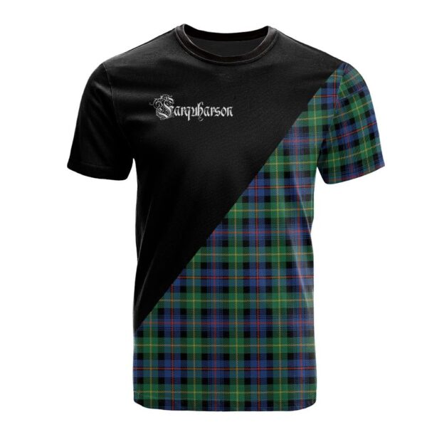 Farquharson Ancient Clan T-Shirt, Scottish Tartan Farquharson Ancient Clans T-Shirt Military Logo Style