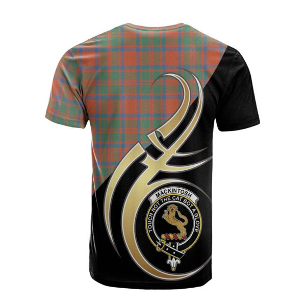 MacKintosh Ancient Clan T-Shirt, Scottish Tartan MacKintosh Ancient Clans T-Shirt Believe In Me Style - Image 2