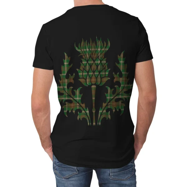 Copeland Clan T-shirt, Scottish Tartan Copeland Clans T-shirt Lion & Thistle Style - Image 2