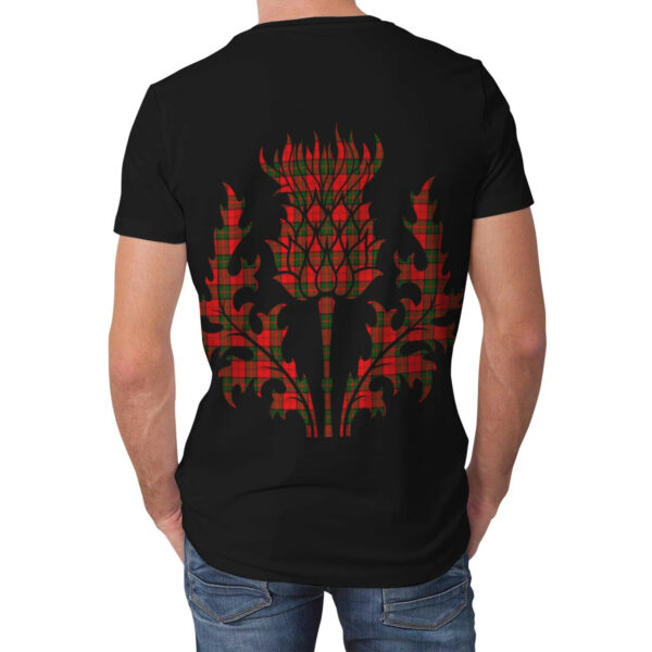 Dunbar Modern Clan T-shirt, Scottish Tartan Dunbar Modern Clans T-shirt Lion & Thistle Style - Image 2