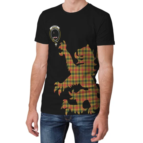 Baxter Clan T-shirt, Scottish Tartan Baxter Clans T-shirt Lion & Thistle Style - Image 3