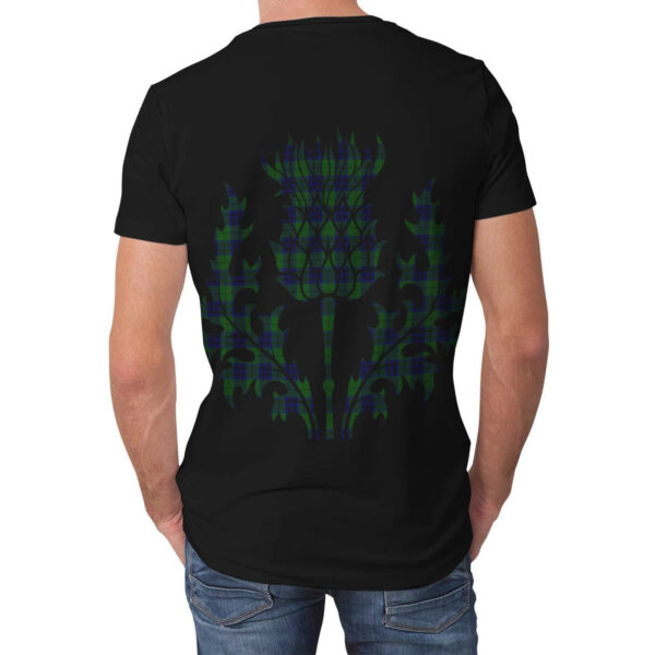 Keith Modern Clan T-shirt, Scottish Tartan Keith Modern Clans T-shirt Lion & Thistle Style - Image 2