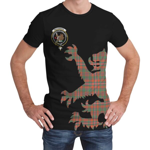 MacKinnon Ancient Clan T-shirt, Scottish Tartan MacKinnon Ancient Clans T-shirt Lion & Thistle Style