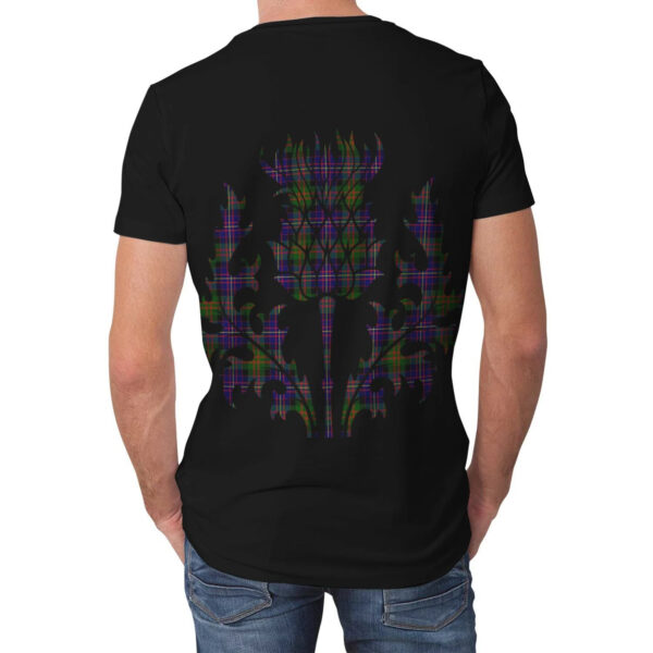 Cameron of Erracht Modern Clan T-shirt, Scottish Tartan Cameron of Erracht Modern Clans T-shirt Lion & Thistle Style - Image 2