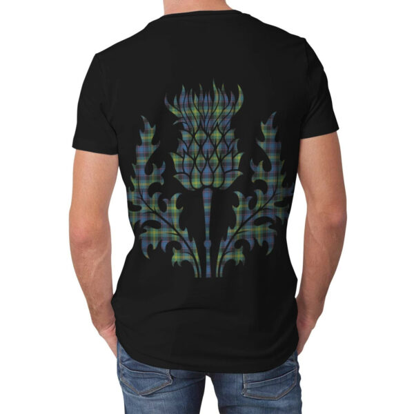 Watson Ancient Clan T-shirt, Scottish Tartan Watson Ancient Clans T-shirt Lion & Thistle Style - Image 2