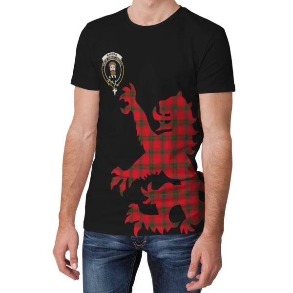 MacNab Modern Clan T-shirt, Scottish Tartan MacNab Modern Clans T-shirt Lion & Thistle Style - Image 3