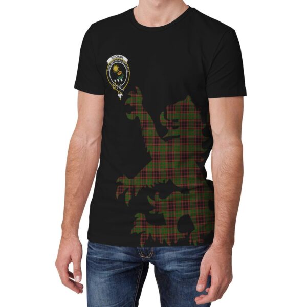 Buchan Modern Clan T-shirt, Scottish Tartan Buchan Modern Clans T-shirt Lion & Thistle Style - Image 3