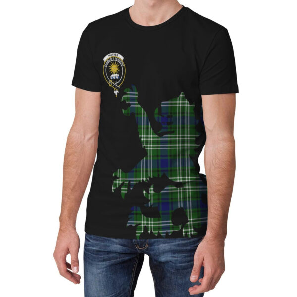 Purves Clan T-shirt, Scottish Tartan Purves Clans T-shirt Lion & Thistle Style - Image 3