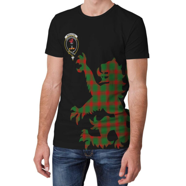 Middleton Modern Clan T-shirt, Scottish Tartan Middleton Modern Clans T-shirt Lion & Thistle Style - Image 3