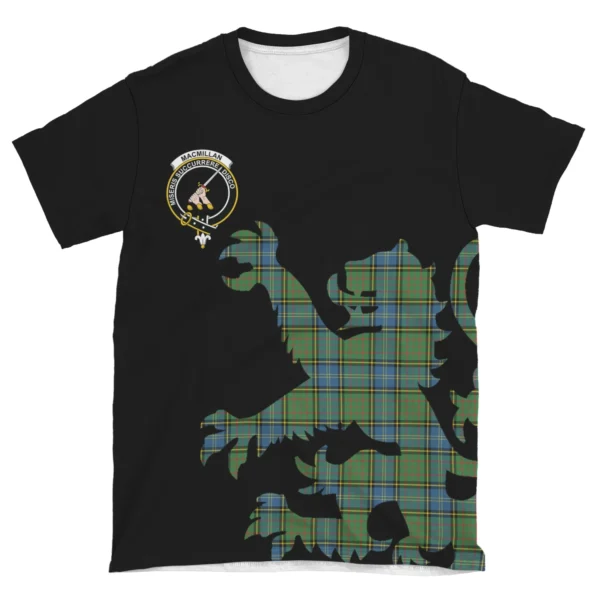 MacMillan Hunting Ancient Clan T-shirt, Scottish Tartan MacMillan Hunting Ancient Clans T-shirt Lion & Thistle Style - Image 4