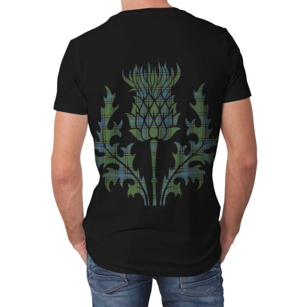 MacMillan Hunting Ancient Clan T-shirt, Scottish Tartan MacMillan Hunting Ancient Clans T-shirt Lion & Thistle Style - Image 2