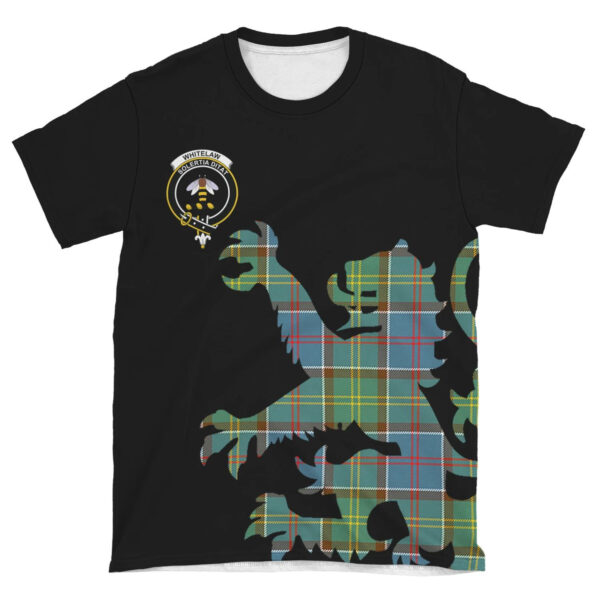 Whitelaw District Clan T-shirt, Scottish Tartan Whitelaw District Clans T-shirt Lion & Thistle Style - Image 4