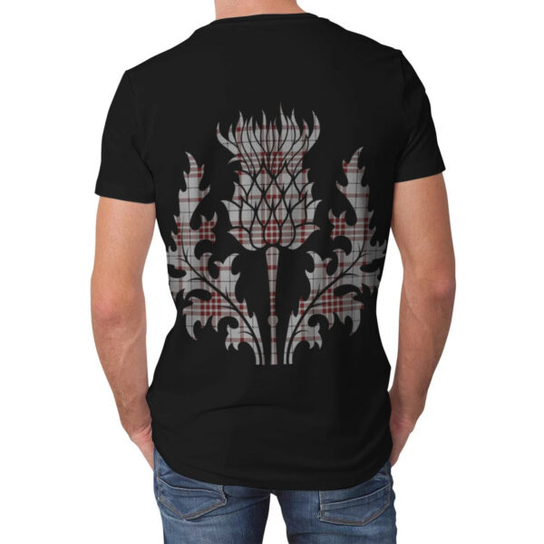 Clayton Clan T-shirt, Scottish Tartan Clayton Clans T-shirt Lion & Thistle Style - Image 2