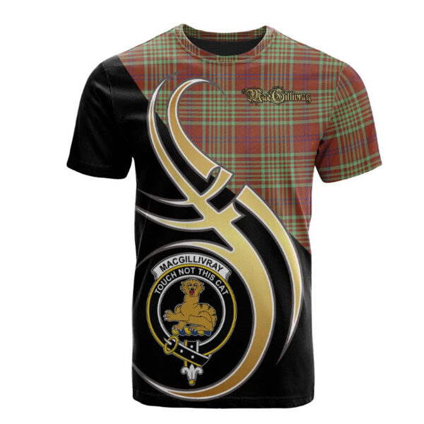 MacGillivray Hunting Ancient Clan T-Shirt, Scottish Tartan MacGillivray Hunting Ancient Clans T-Shirt Believe In Me Style