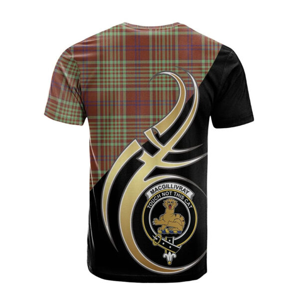 MacGillivray Hunting Ancient Clan T-Shirt, Scottish Tartan MacGillivray Hunting Ancient Clans T-Shirt Believe In Me Style - Image 2