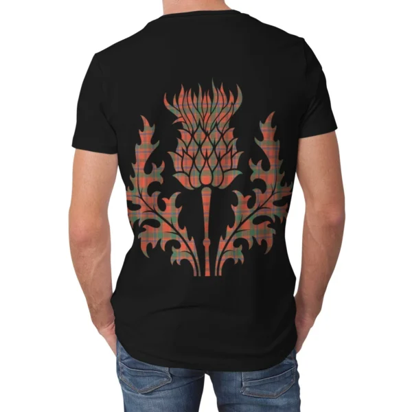 Munro Ancient Clan T-shirt, Scottish Tartan Munro Ancient Clans T-shirt Lion & Thistle Style - Image 2