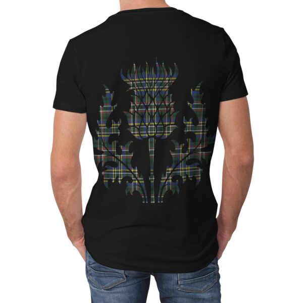 Scott Green Modern Clan T-shirt, Scottish Tartan Scott Green Modern Clans T-shirt Lion & Thistle Style - Image 2