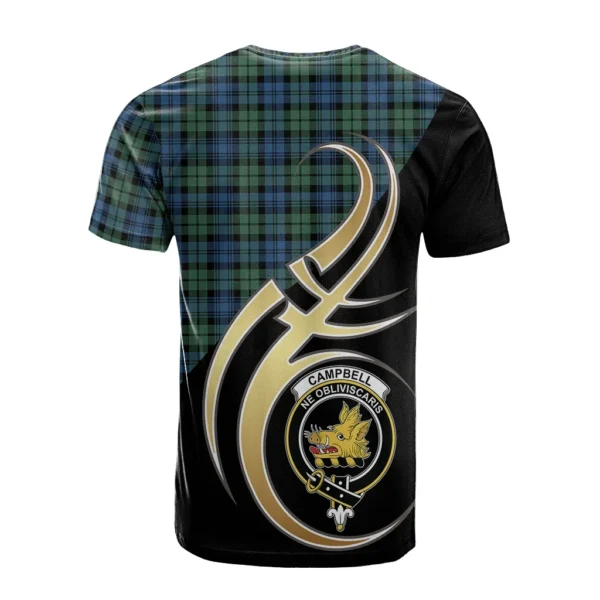 Campbell Ancient 02 Clan T-Shirt, Scottish Tartan Campbell Ancient 02 Clans T-Shirt Believe In Me Style - Image 2