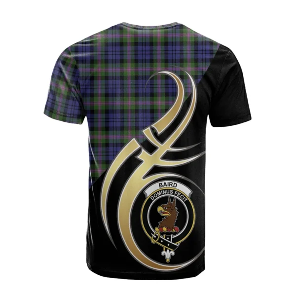 Baird Modern Clan T-Shirt, Scottish Tartan Baird Modern Clans T-Shirt Believe In Me Style - Image 2