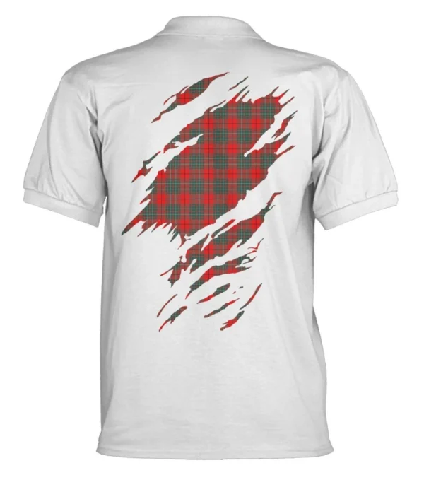 Cumming Clan Polo Shirt, Scottish Tartan Cumming Clans Polo Shirt Badge Style - Image 2