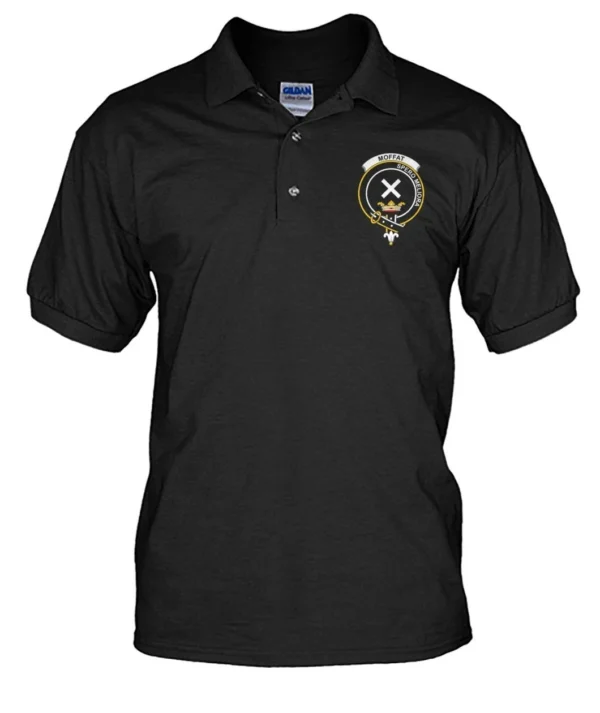 Moffat Clan Polo Shirt, Scottish Tartan Moffat Clans Polo Shirt Badge Style - Image 17