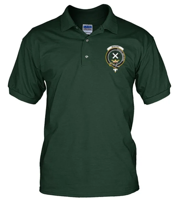 Moffat Clan Polo Shirt, Scottish Tartan Moffat Clans Polo Shirt Badge Style - Image 15