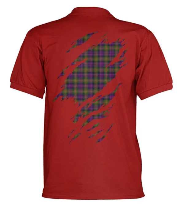 MacDonell Clan Polo Shirt, Scottish Tartan MacDonell Clans Polo Shirt Badge Style - Image 6