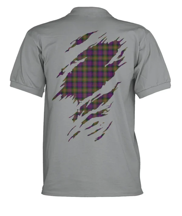 MacDonell Clan Polo Shirt, Scottish Tartan MacDonell Clans Polo Shirt Badge Style - Image 4