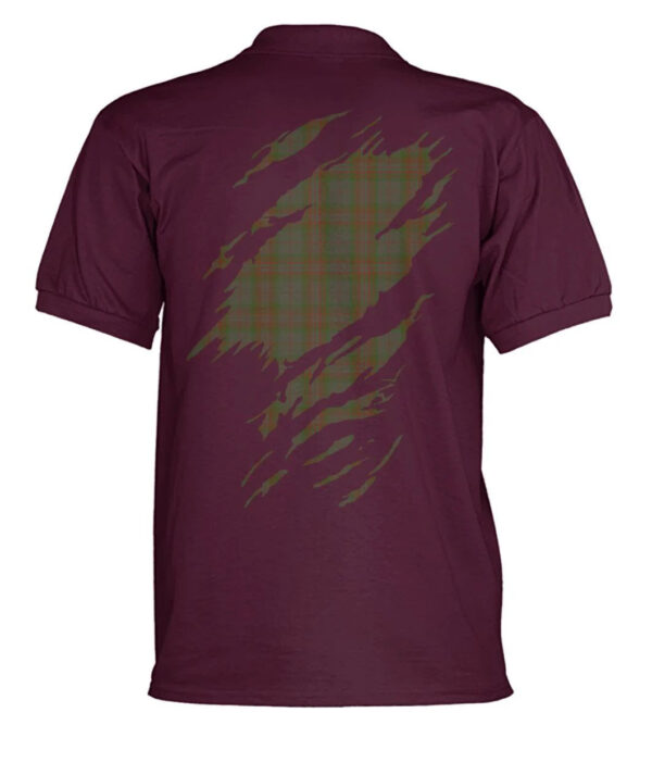 Gray Clan Polo Shirt, Scottish Tartan Gray Clans Polo Shirt Badge Style - Image 14