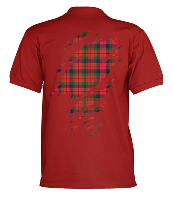 MacNaughten Clan Polo Shirt, Scottish Tartan MacNaughten Clans Polo Shirt Badge Style - Image 6