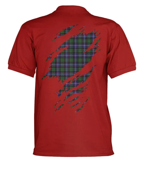 Galbraith Clan Polo Shirt, Scottish Tartan Galbraith Clans Polo Shirt Badge Style - Image 6