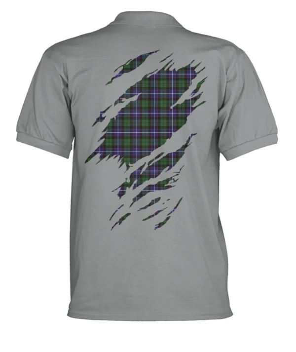 Galbraith Clan Polo Shirt, Scottish Tartan Galbraith Clans Polo Shirt Badge Style - Image 4