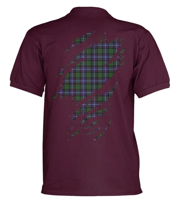 Galbraith Clan Polo Shirt, Scottish Tartan Galbraith Clans Polo Shirt Badge Style - Image 14