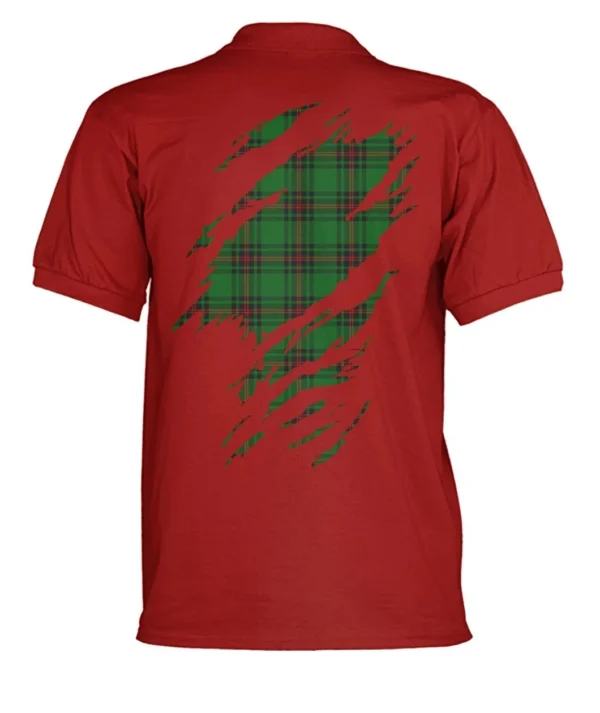 Logie Clan Polo Shirt, Scottish Tartan Logie Clans Polo Shirt Badge Style - Image 6