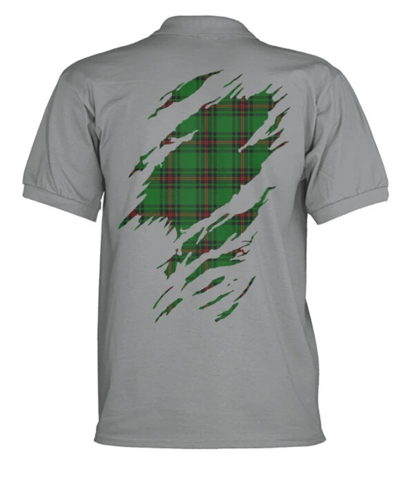 Logie Clan Polo Shirt, Scottish Tartan Logie Clans Polo Shirt Badge Style - Image 4