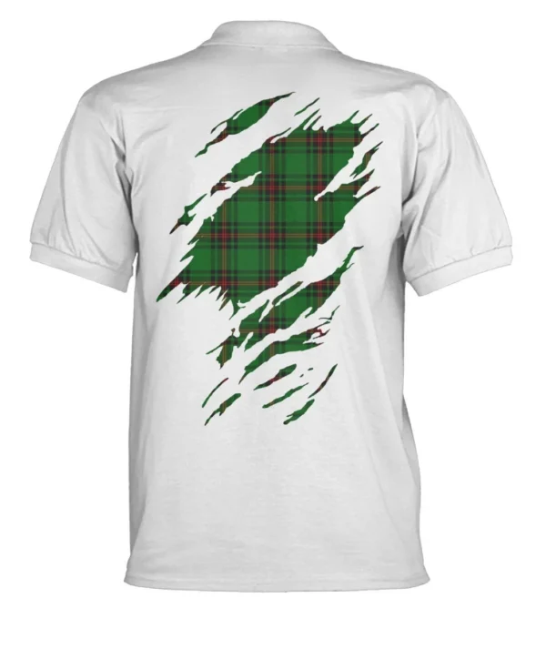 Logie Clan Polo Shirt, Scottish Tartan Logie Clans Polo Shirt Badge Style - Image 2